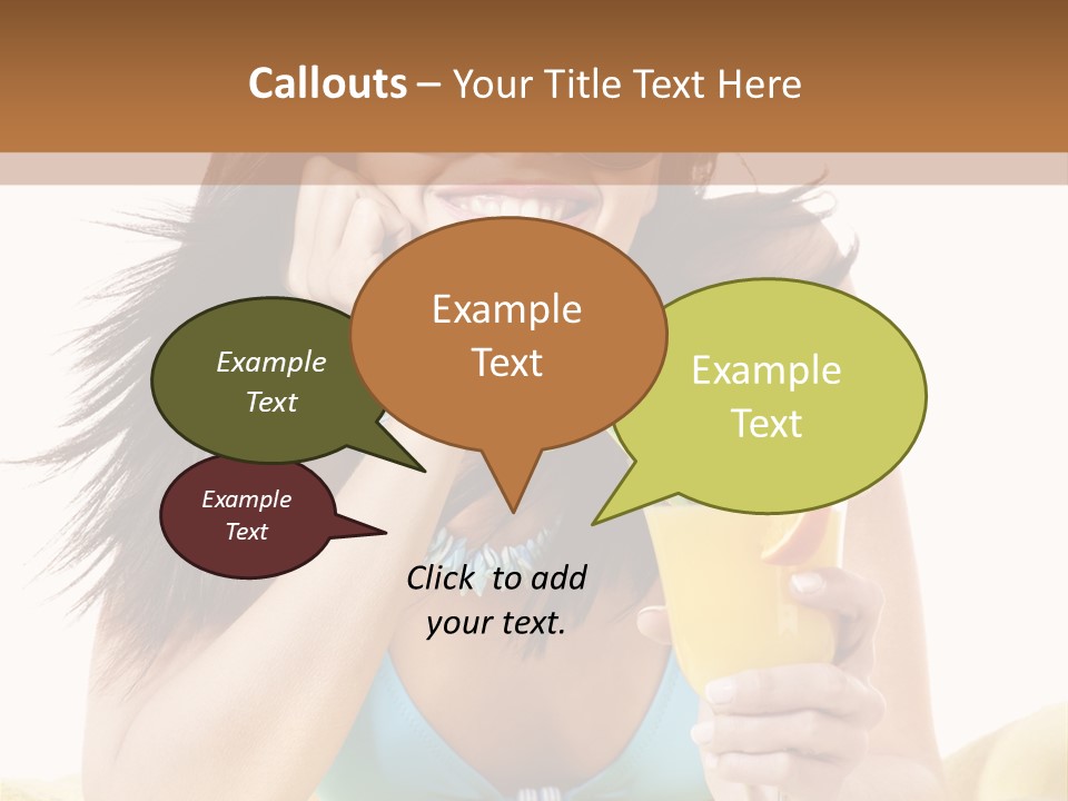 Active Travel Beach Chair PowerPoint Template