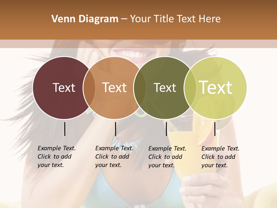 Active Travel Beach Chair PowerPoint Template