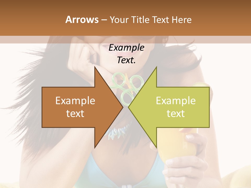 Active Travel Beach Chair PowerPoint Template