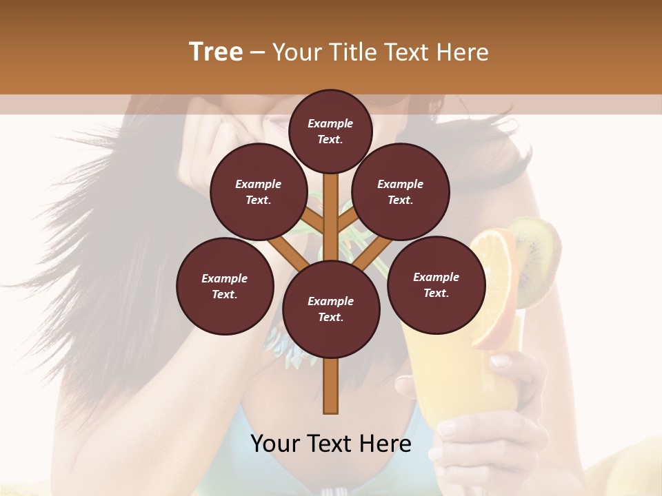 Active Travel Beach Chair PowerPoint Template