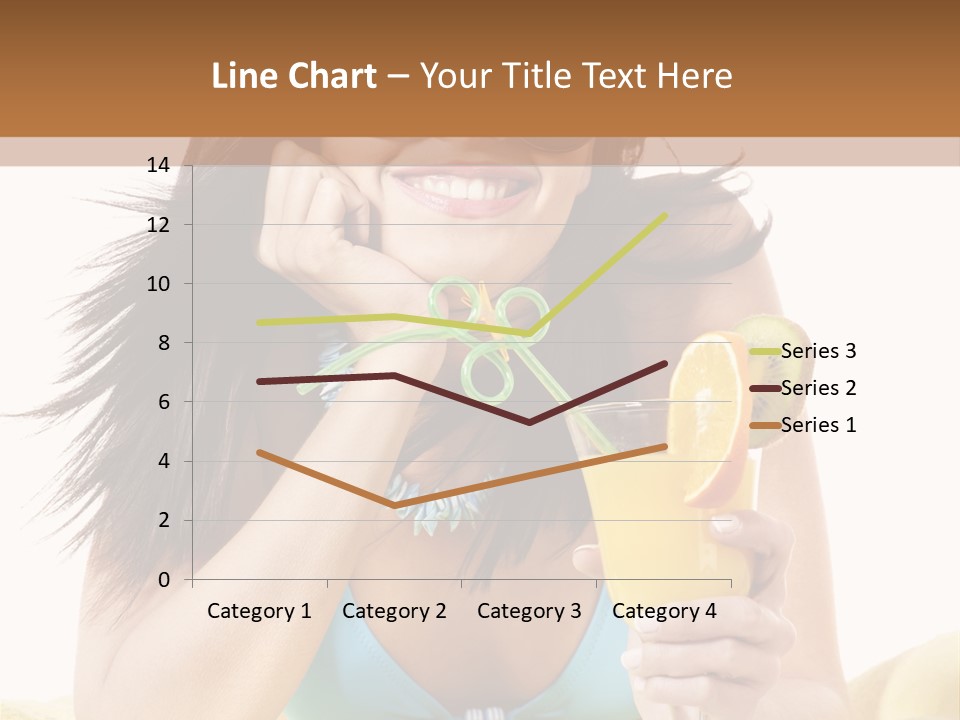 Active Travel Beach Chair PowerPoint Template