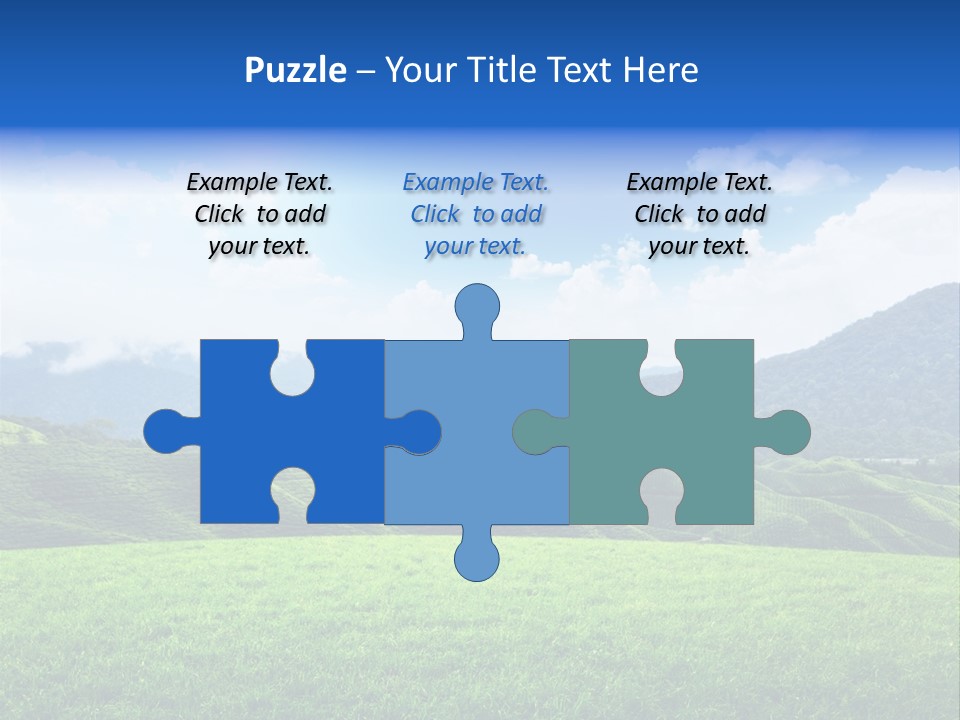 Season Sunlight Horizon PowerPoint Template