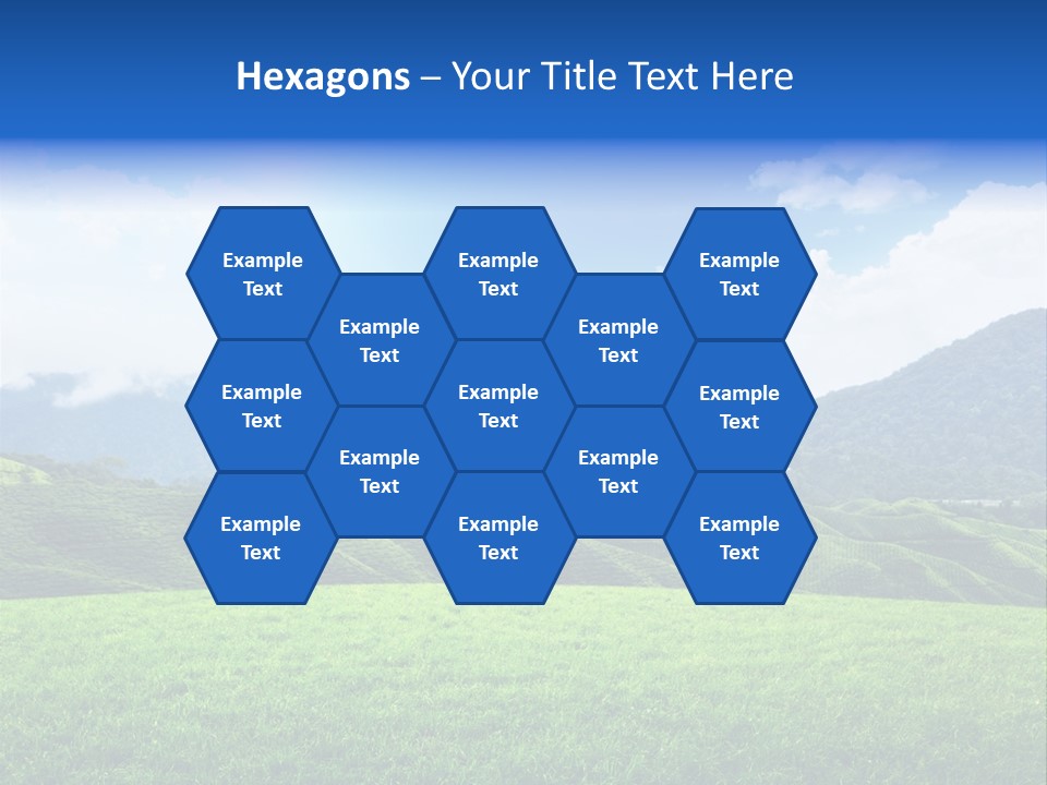 Season Sunlight Horizon PowerPoint Template