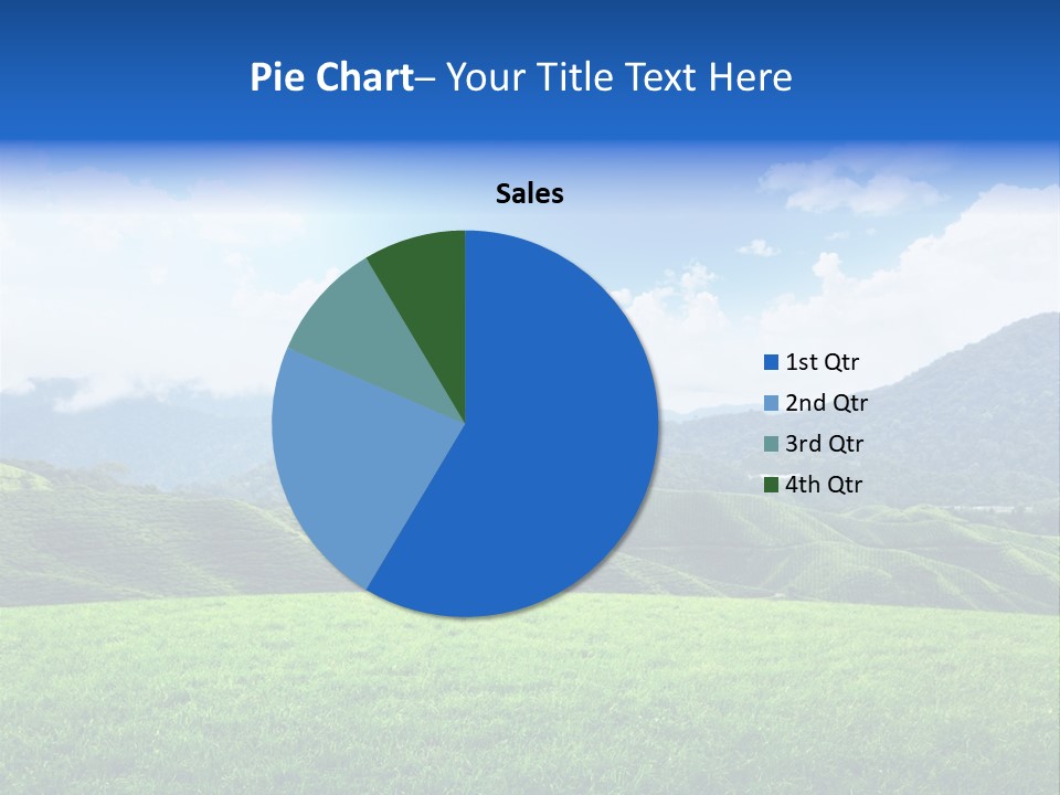 Season Sunlight Horizon PowerPoint Template