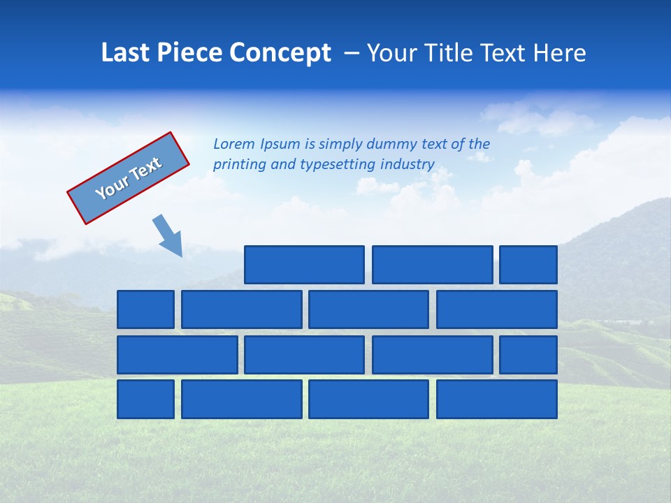 Season Sunlight Horizon PowerPoint Template