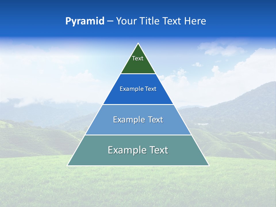 Season Sunlight Horizon PowerPoint Template