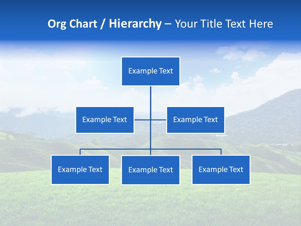 Season Sunlight Horizon PowerPoint Template