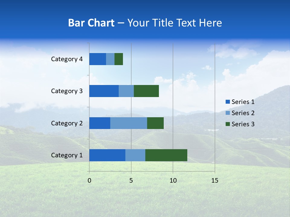 Season Sunlight Horizon PowerPoint Template
