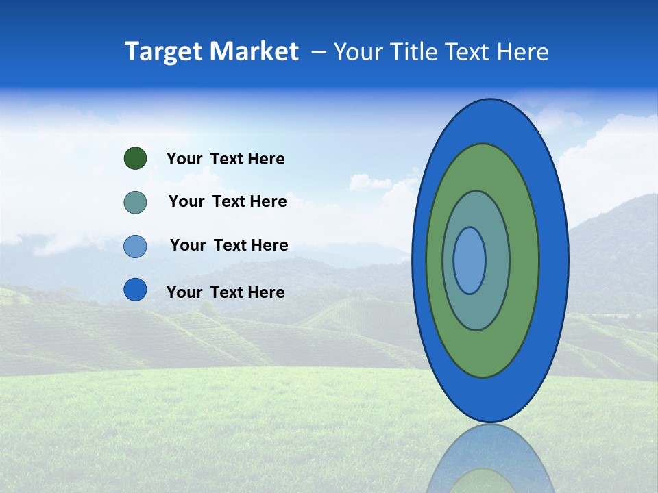 Season Sunlight Horizon PowerPoint Template