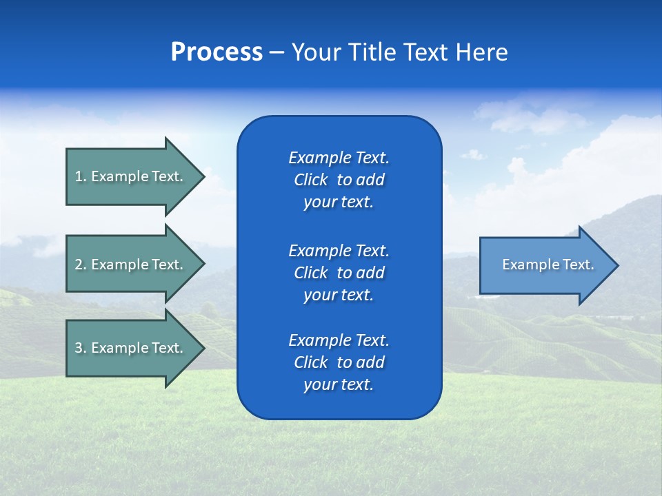 Season Sunlight Horizon PowerPoint Template