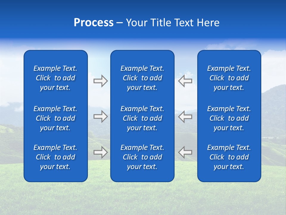 Season Sunlight Horizon PowerPoint Template