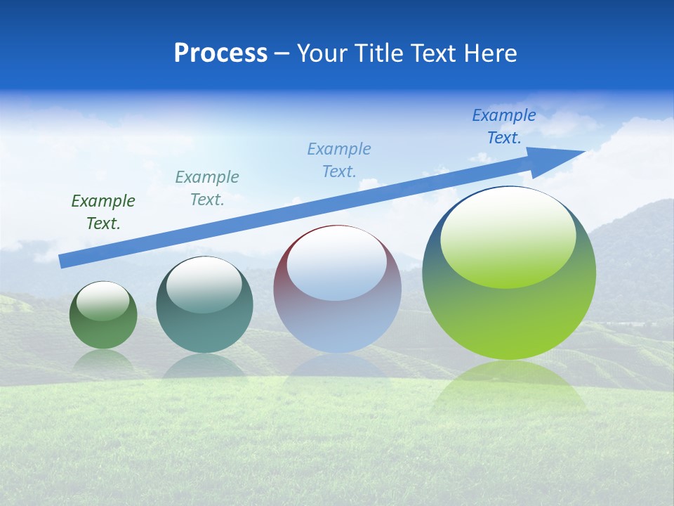 Season Sunlight Horizon PowerPoint Template