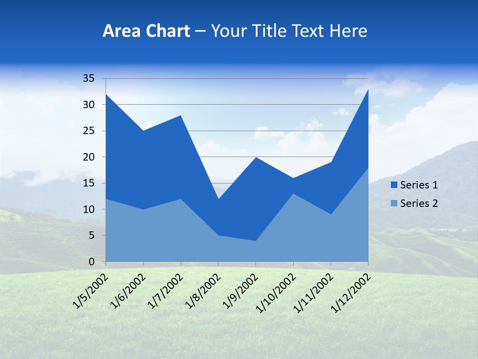 Season Sunlight Horizon PowerPoint Template