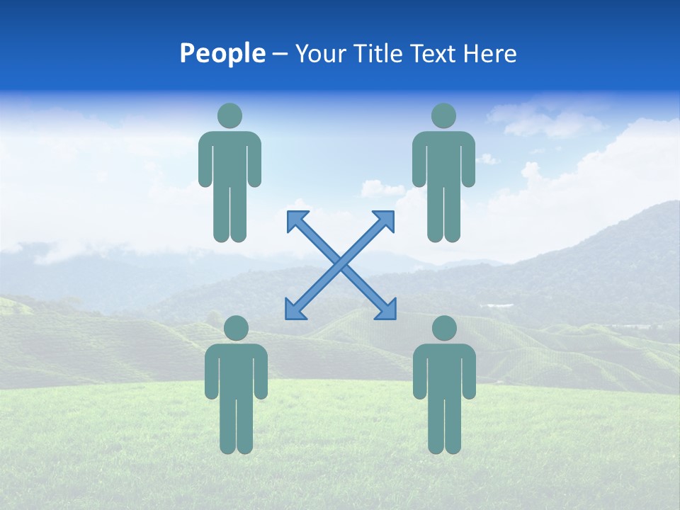 Season Sunlight Horizon PowerPoint Template