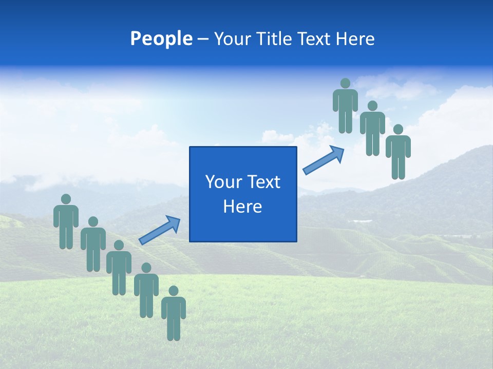 Season Sunlight Horizon PowerPoint Template