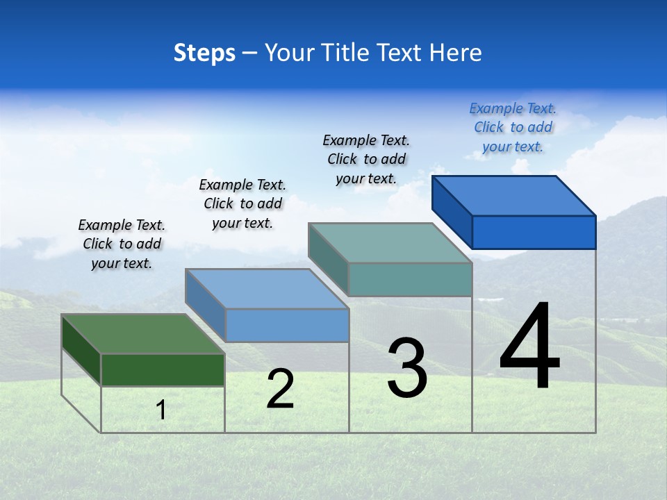Season Sunlight Horizon PowerPoint Template