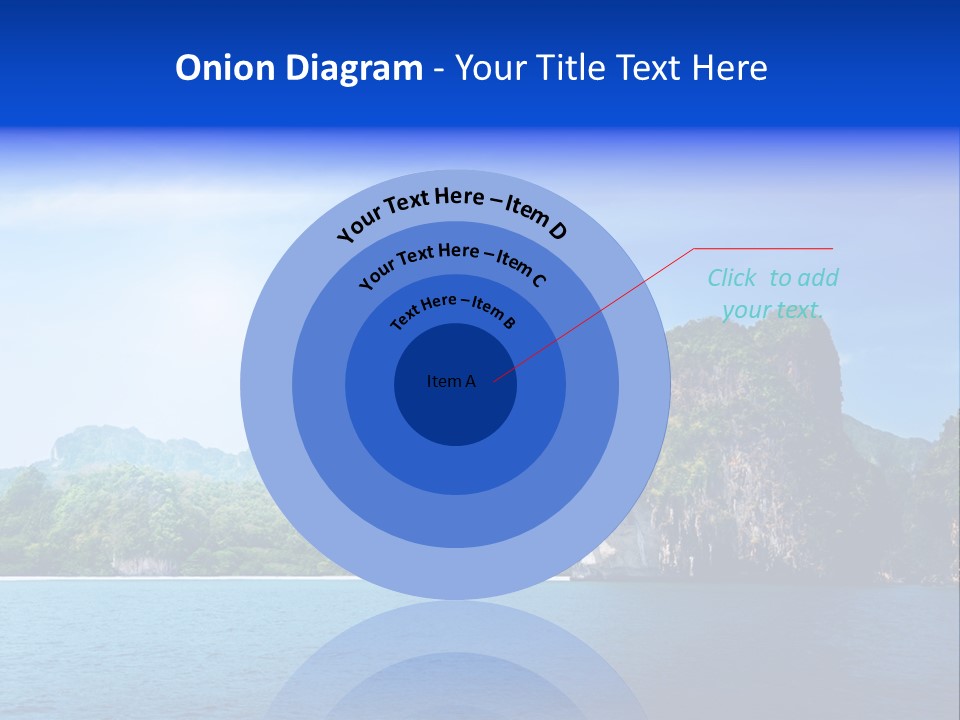 Asia Sky Blue PowerPoint Template