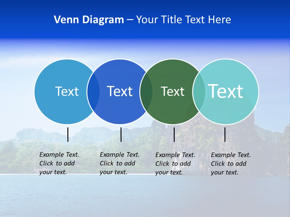 Asia Sky Blue PowerPoint Template