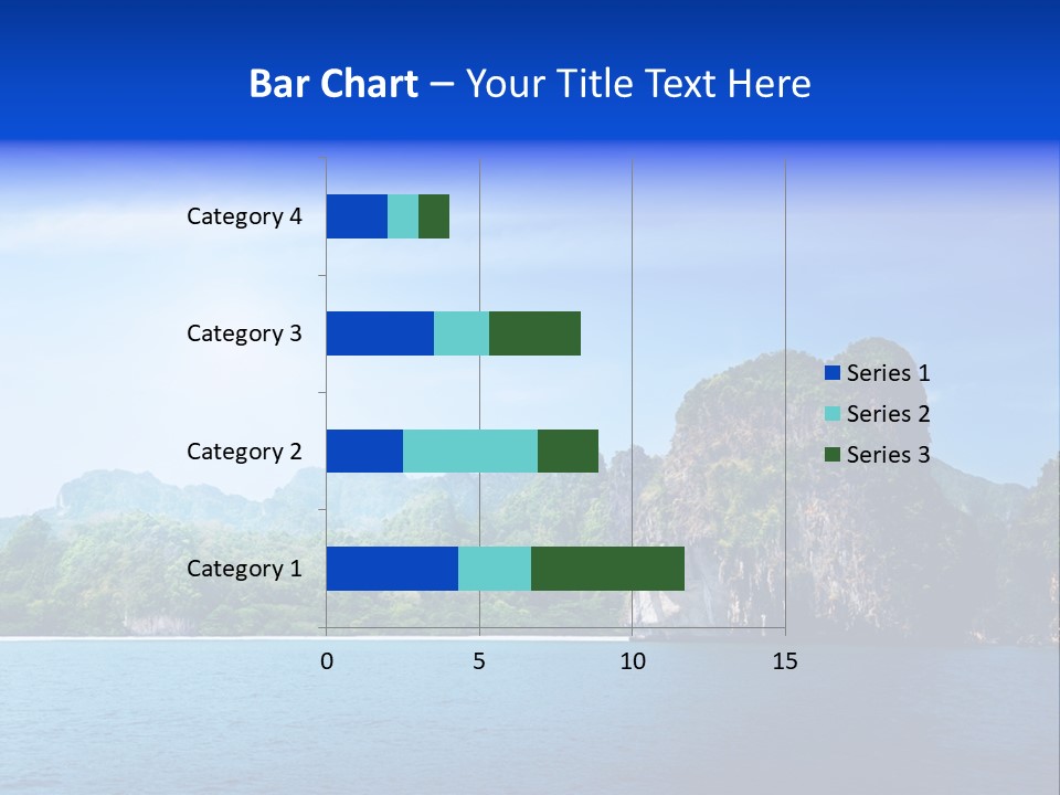 Asia Sky Blue PowerPoint Template