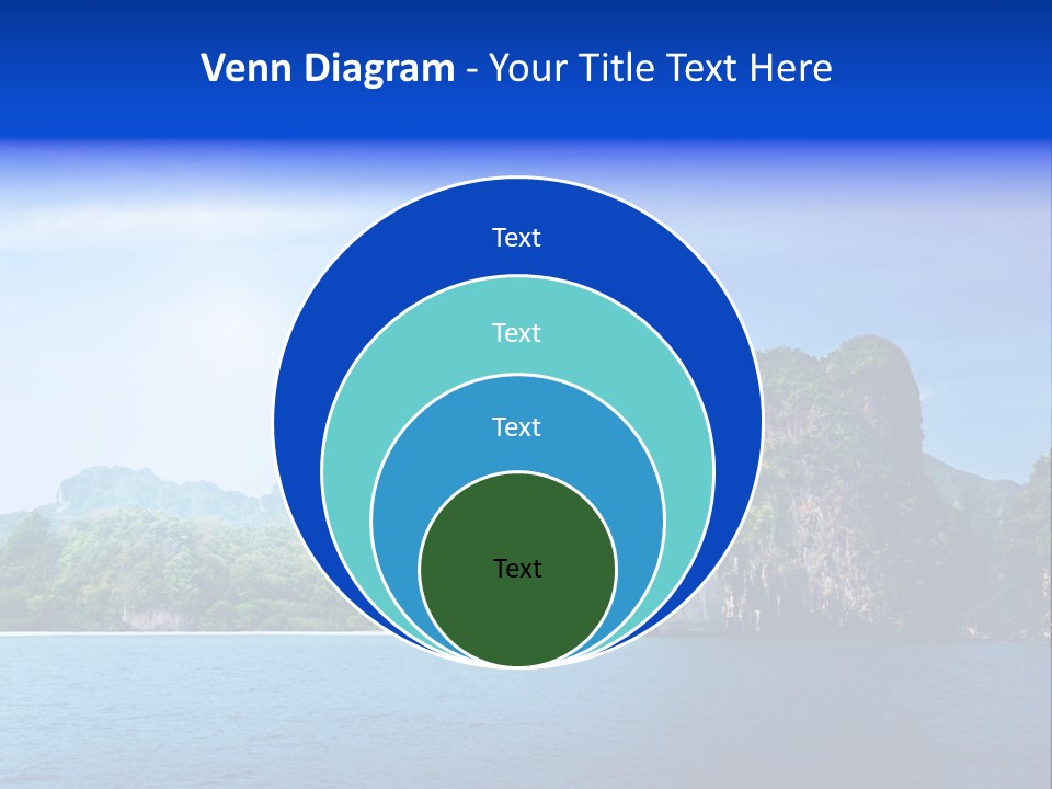 Asia Sky Blue PowerPoint Template