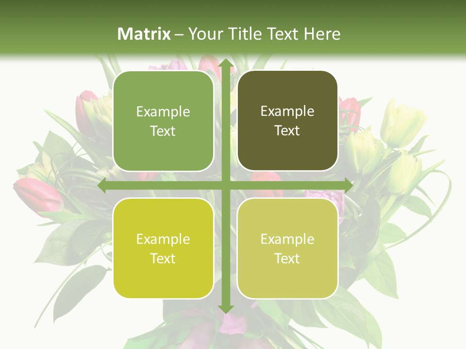 Composition Pink Spring PowerPoint Template