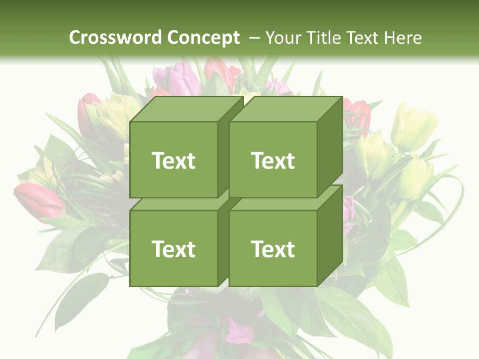 Composition Pink Spring PowerPoint Template