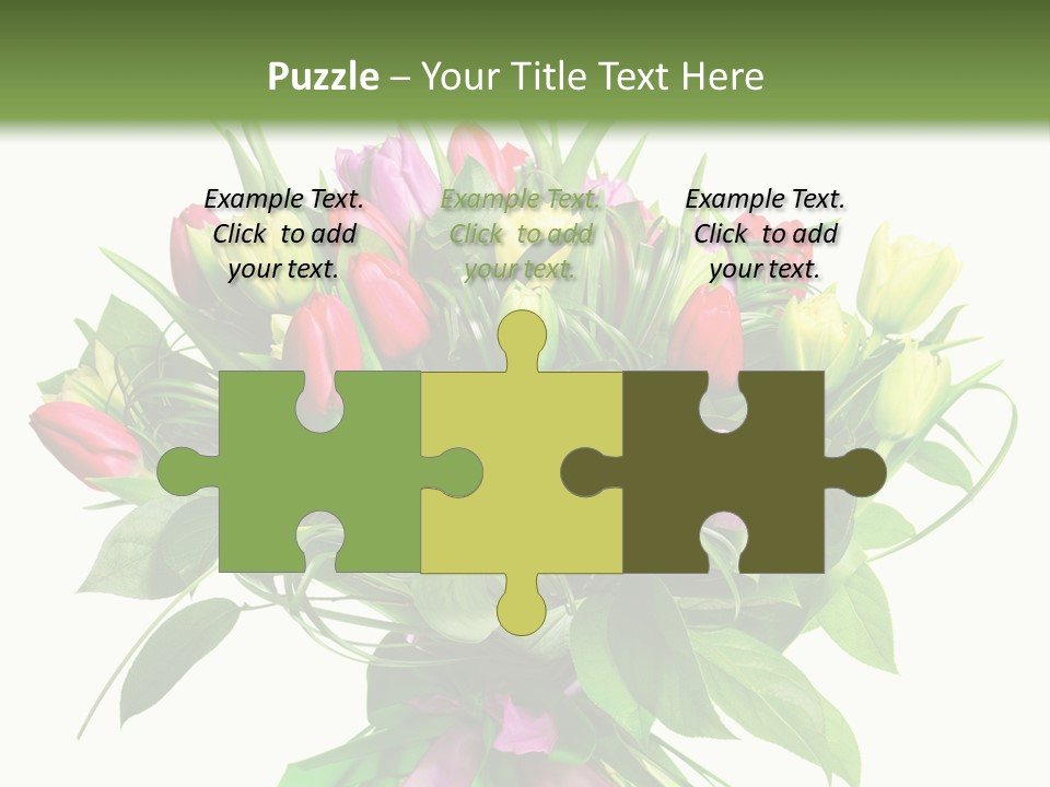 Composition Pink Spring PowerPoint Template