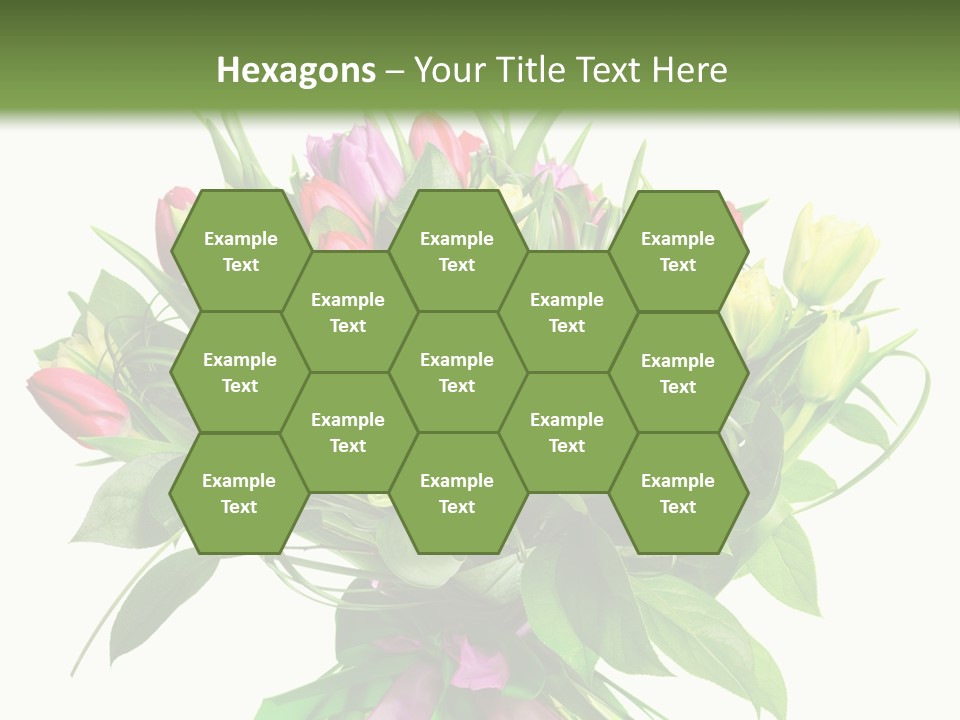 Composition Pink Spring PowerPoint Template