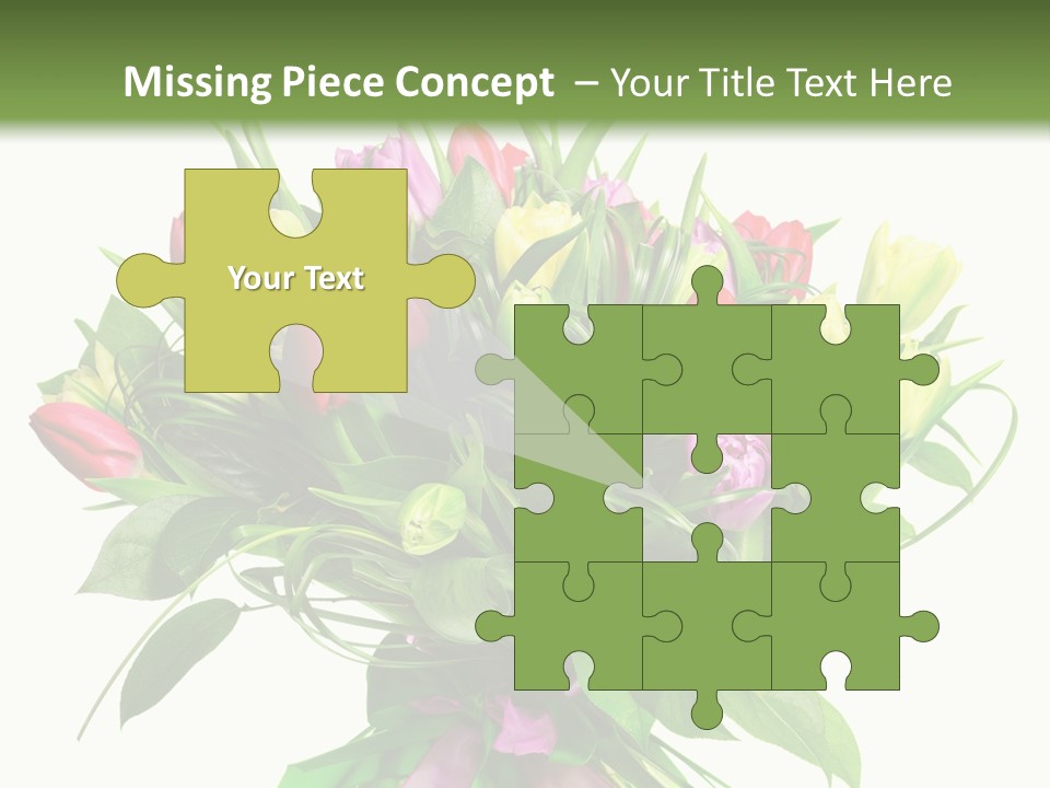 Composition Pink Spring PowerPoint Template