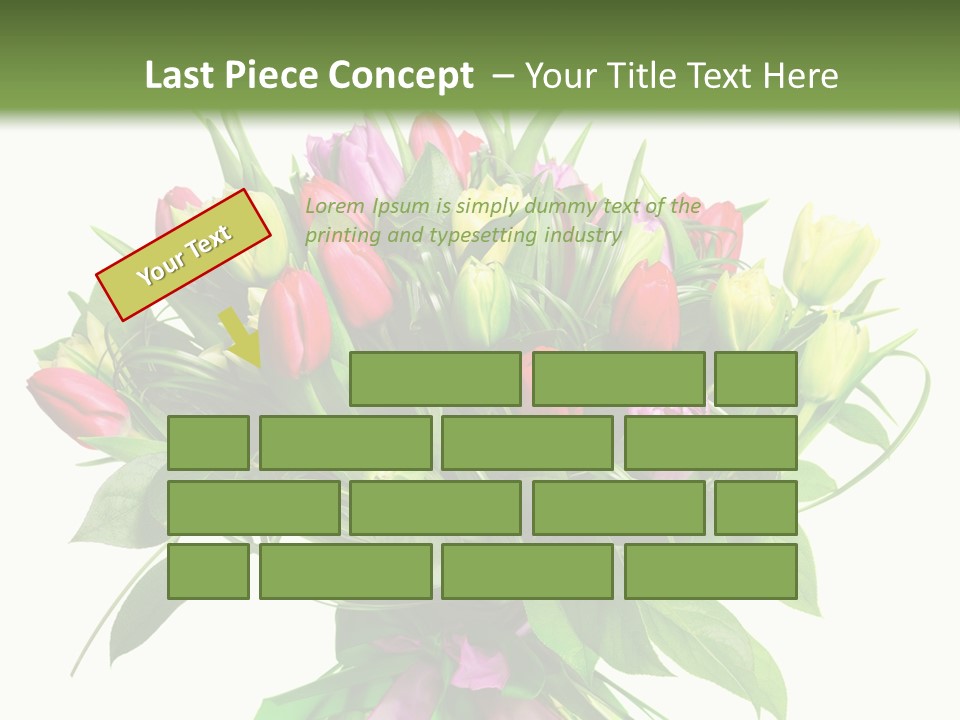 Composition Pink Spring PowerPoint Template