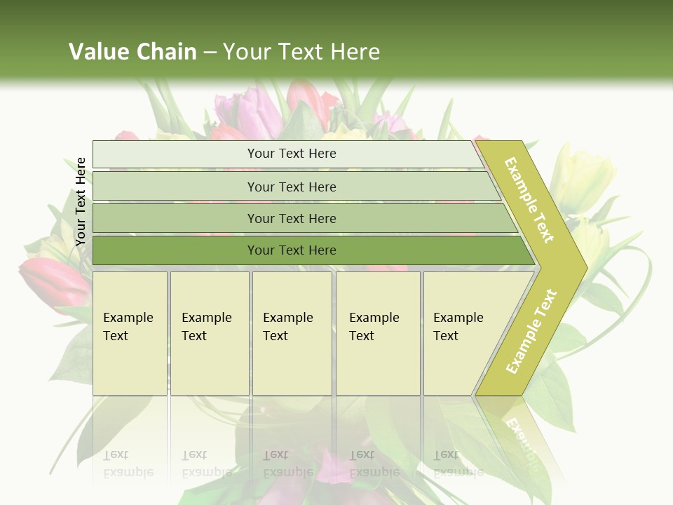 Composition Pink Spring PowerPoint Template
