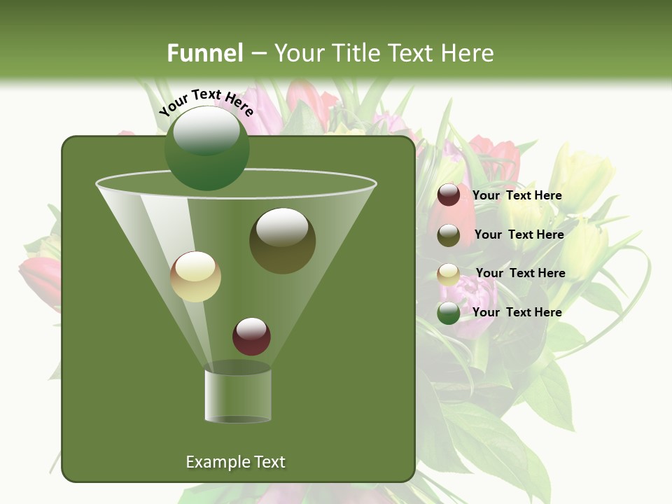 Composition Pink Spring PowerPoint Template