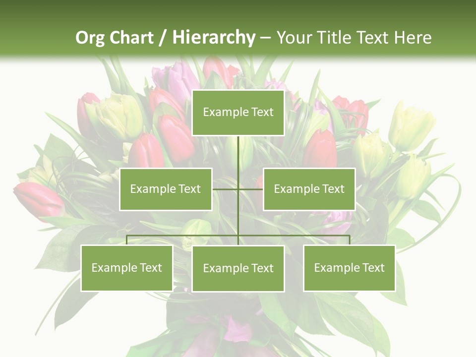 Composition Pink Spring PowerPoint Template