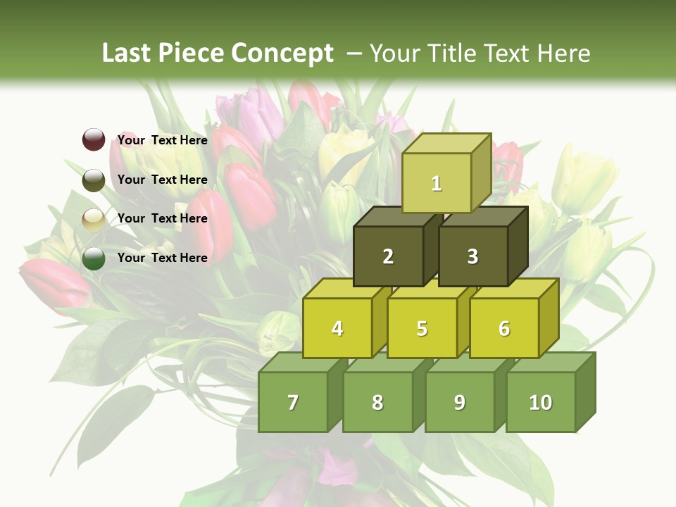 Composition Pink Spring PowerPoint Template