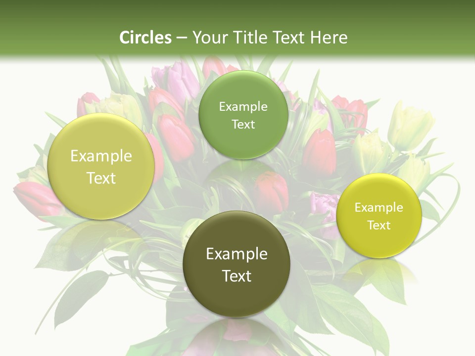 Composition Pink Spring PowerPoint Template