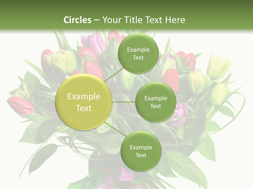 Composition Pink Spring PowerPoint Template