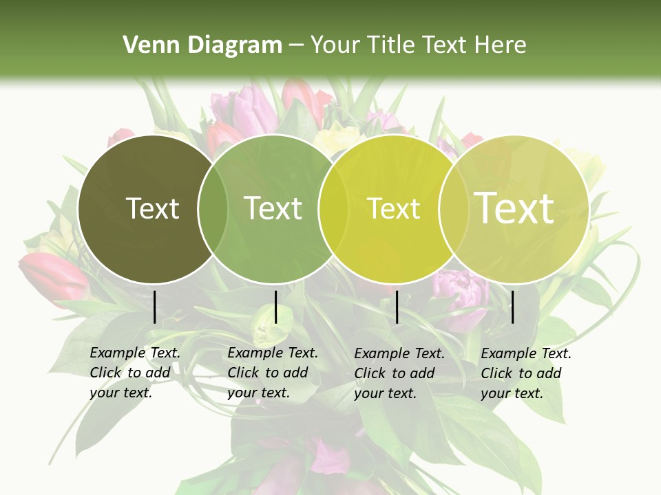 Composition Pink Spring PowerPoint Template