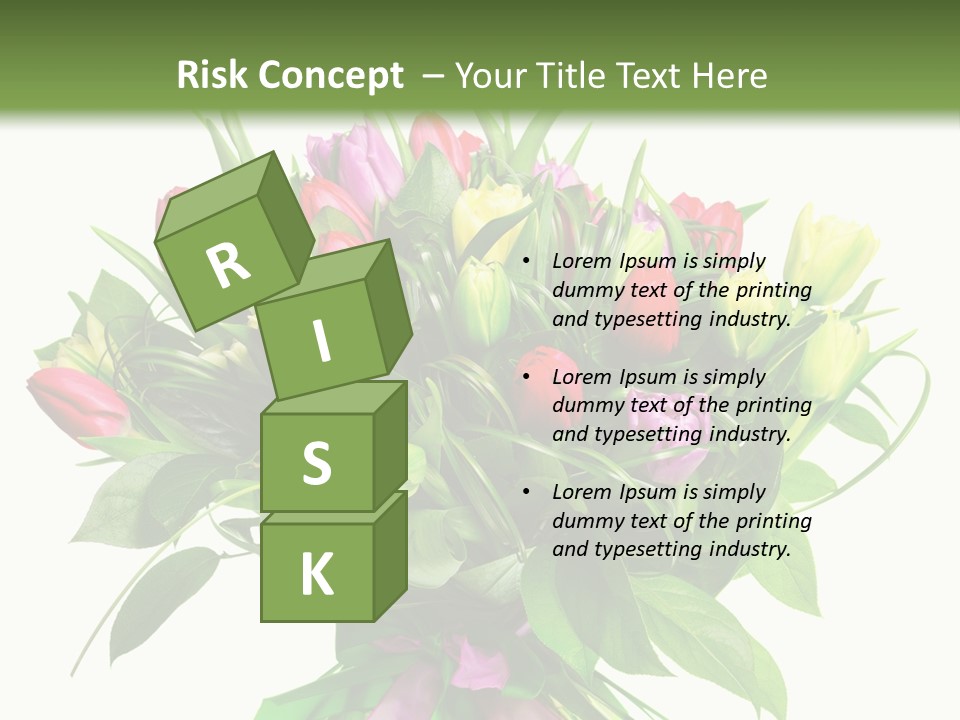 Composition Pink Spring PowerPoint Template