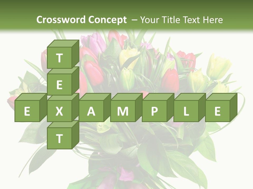 Composition Pink Spring PowerPoint Template