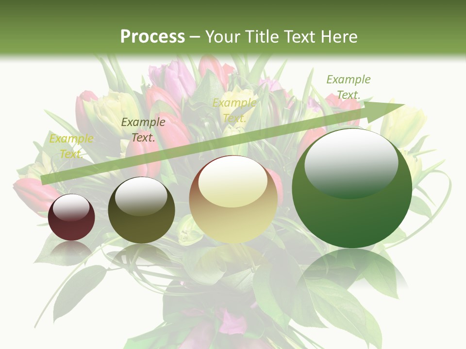 Composition Pink Spring PowerPoint Template