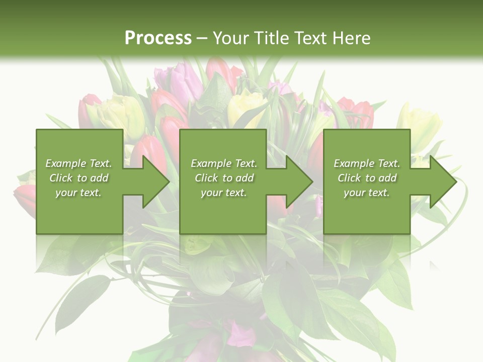 Composition Pink Spring PowerPoint Template