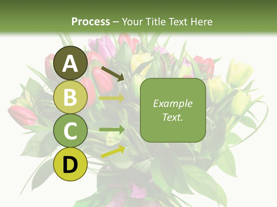 Composition Pink Spring PowerPoint Template