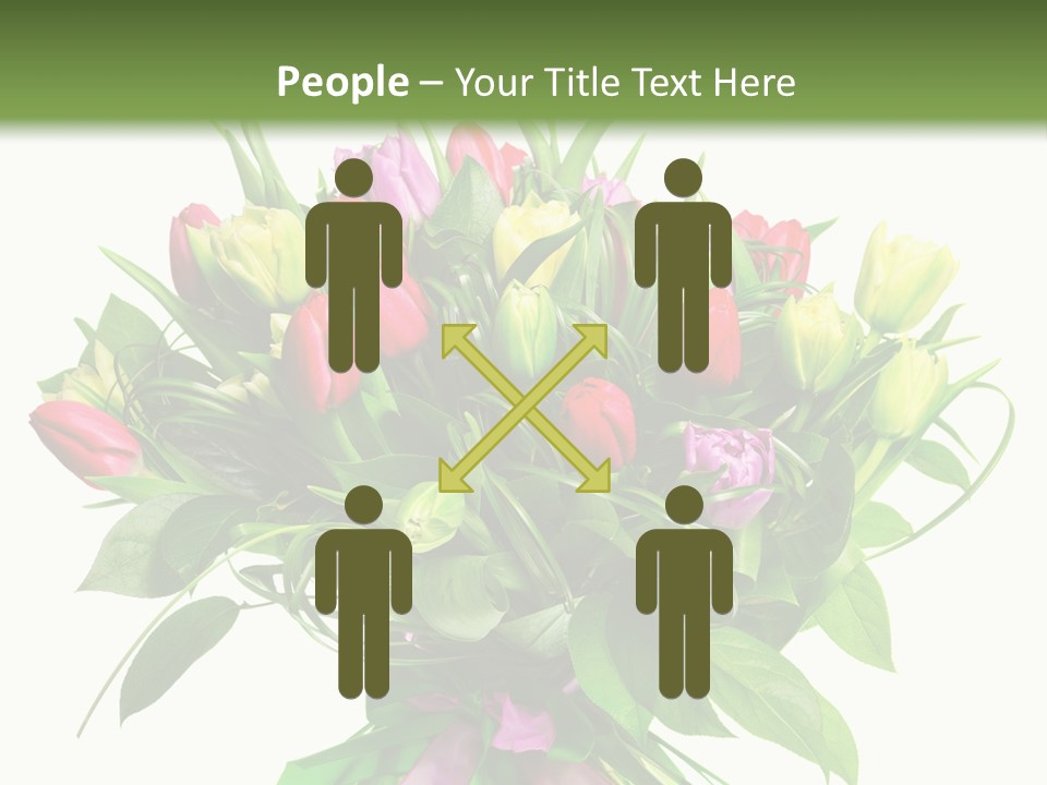 Composition Pink Spring PowerPoint Template