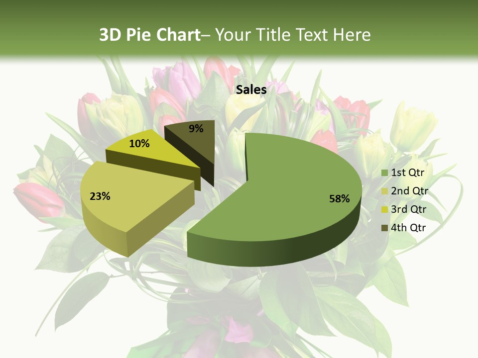 Composition Pink Spring PowerPoint Template