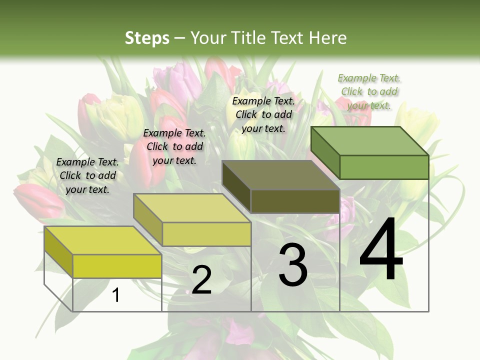 Composition Pink Spring PowerPoint Template