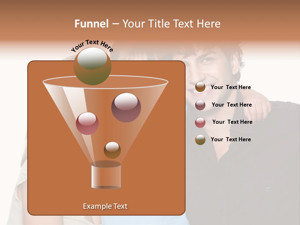 Years Isolated Family Happy PowerPoint Template