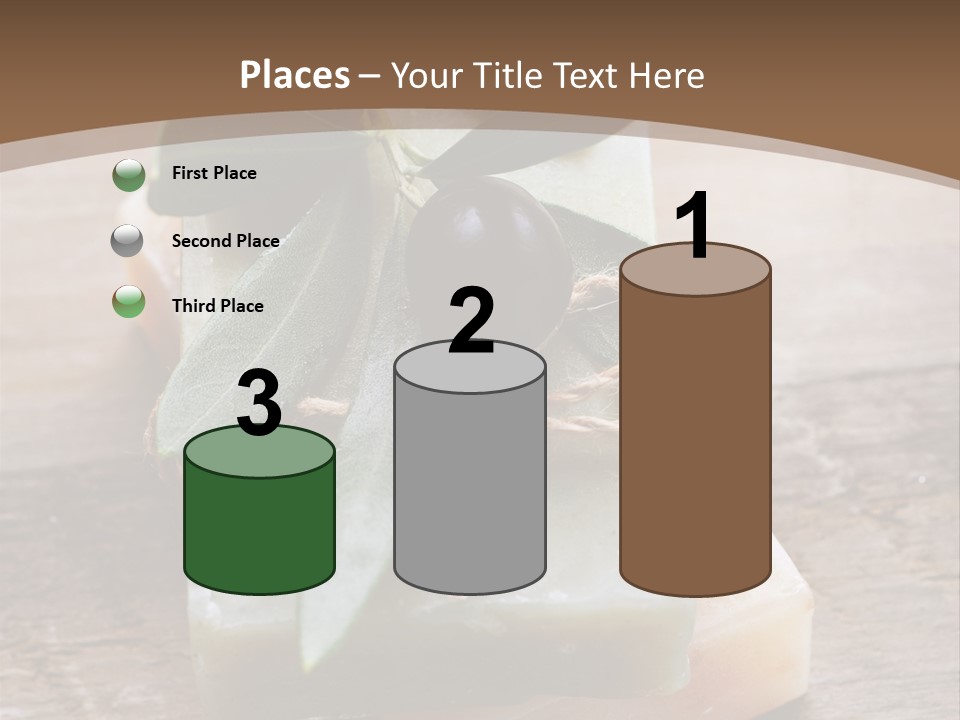 Cosmetics Care Leaves PowerPoint Template