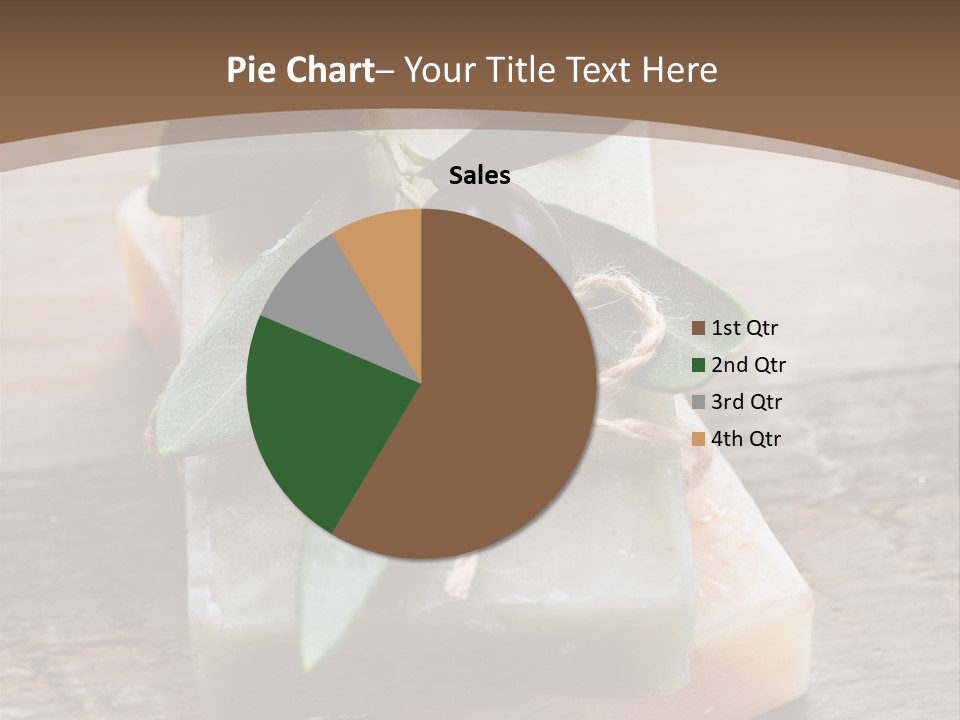 Cosmetics Care Leaves PowerPoint Template