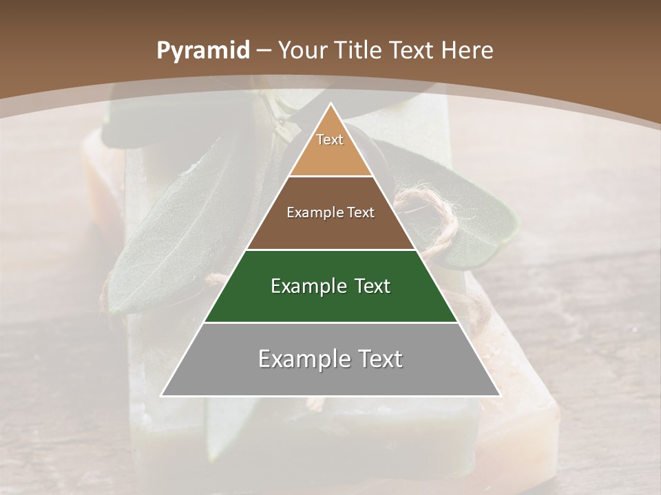 Cosmetics Care Leaves PowerPoint Template