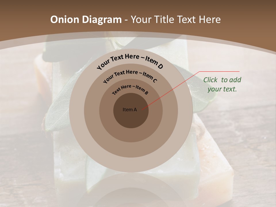 Cosmetics Care Leaves PowerPoint Template